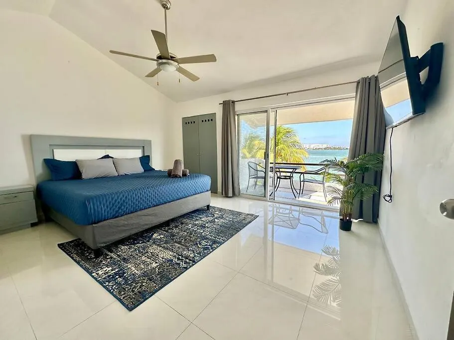 Apartment Increible Vista Laguna En Zona Hotelera 2Bd Cancun Mexico